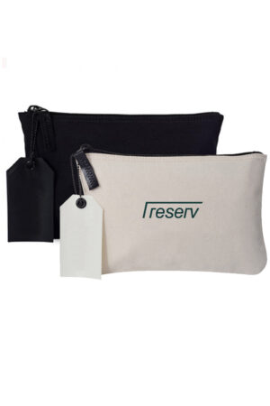 Cotton Zippered Pouch