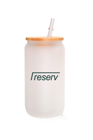 16 oz Glass Tumbler w/ Straw - Image 3