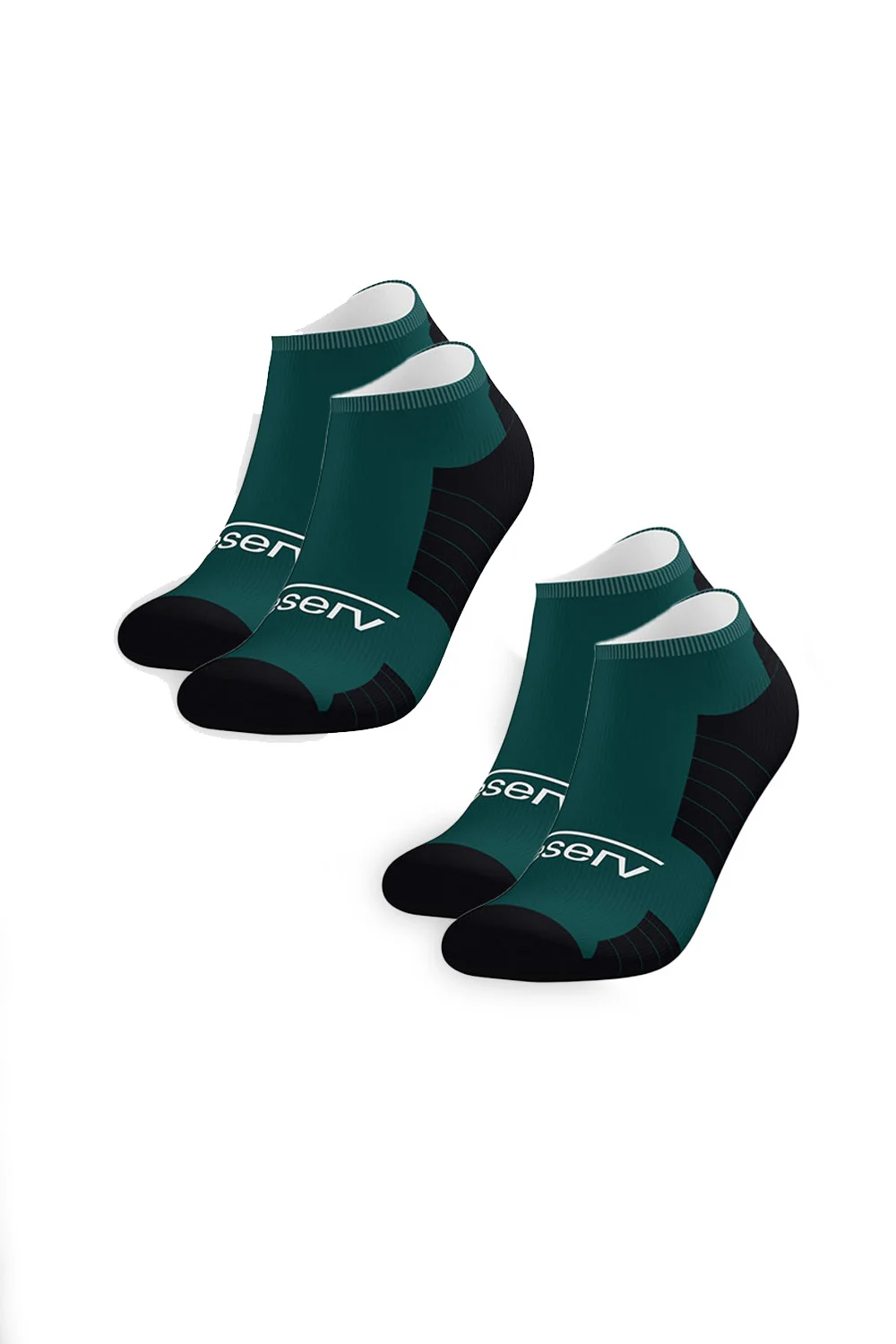 2-Pair Bundle - High-Speed Athletic Ankle Socks | Design 1