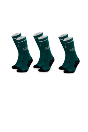 3-Pair Bundle - Athletic High Performance Sports Crew Socks